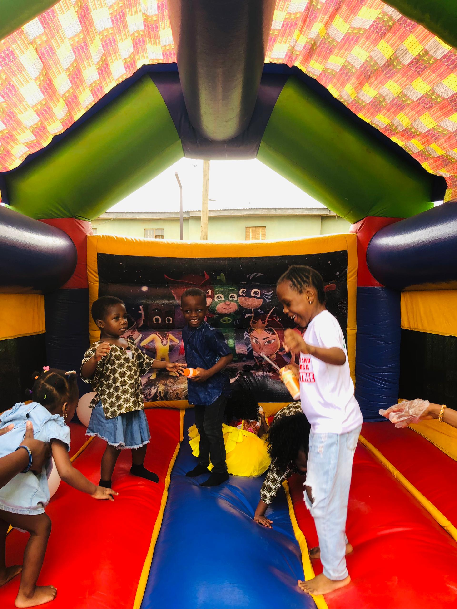 Young learners enjoying a supervised play activity